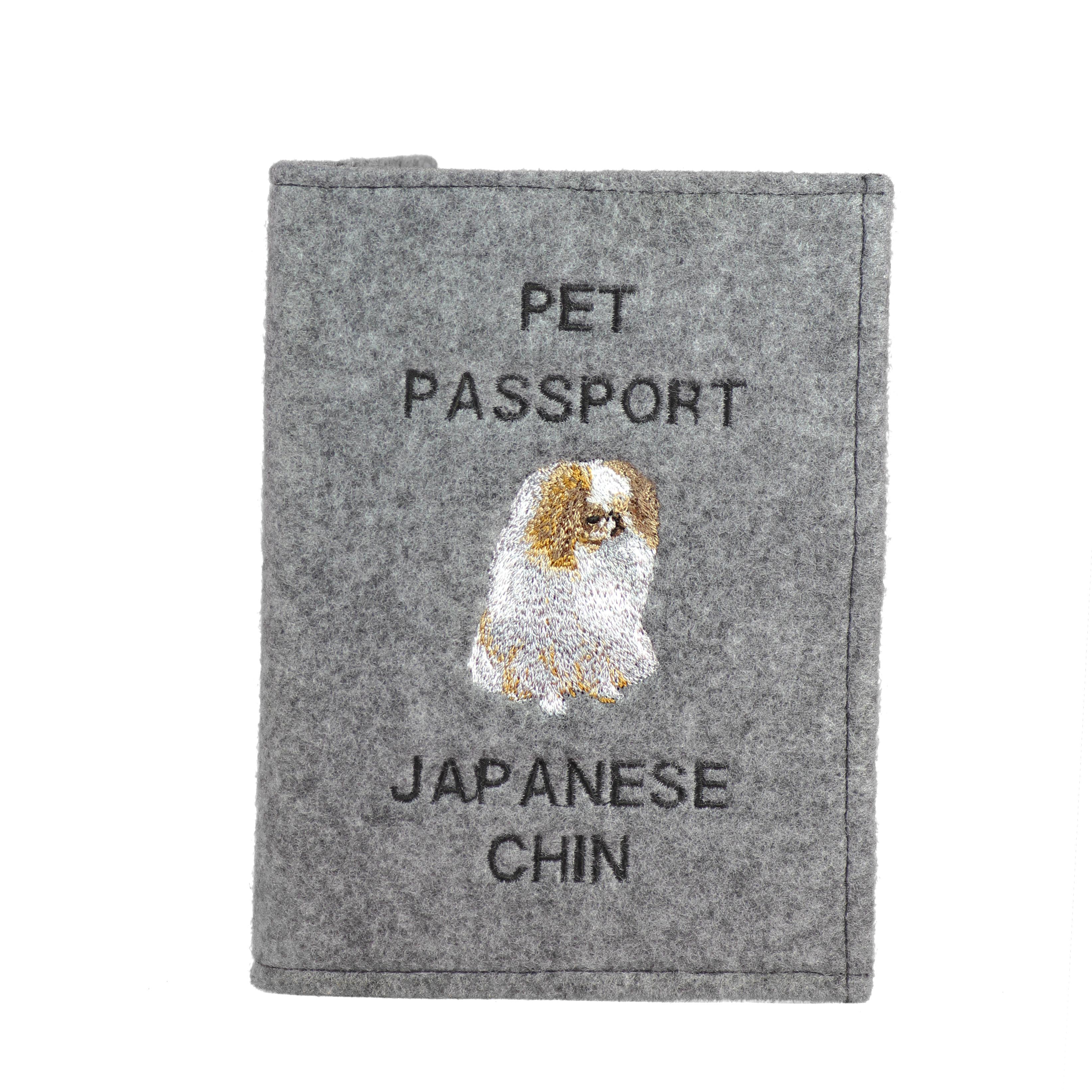 Japanese Chin, Japanese Spaniel - Dog passport case, document case, gift for the traveller from the Art-Dog brand сірий колір
Japanese Chin, Japanese Spaniel - Dog passport case, document case, gift for the traveller from the Art-Dog brand сірий колір