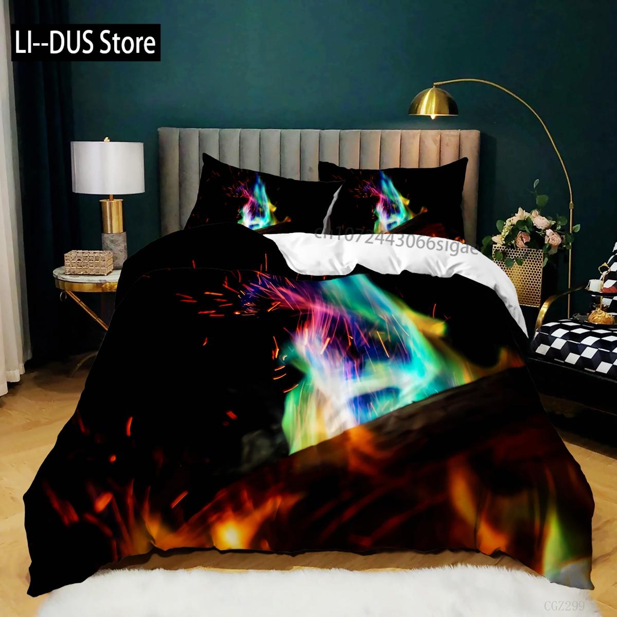 Firewood Duvet Cover Set Microfiber Burning Flame Atmosphere Bedding Set For Teens Adults Soft Twin Queen King Size Quilt Cover EU Single(135*200cm)3pcs
Firewood Duvet Cover Set Microfiber Burning Flame Atmosphere Bedding Set For Teens Adults Soft Twin Queen King Size Quilt Cover EU Single(135*200cm)3pcs