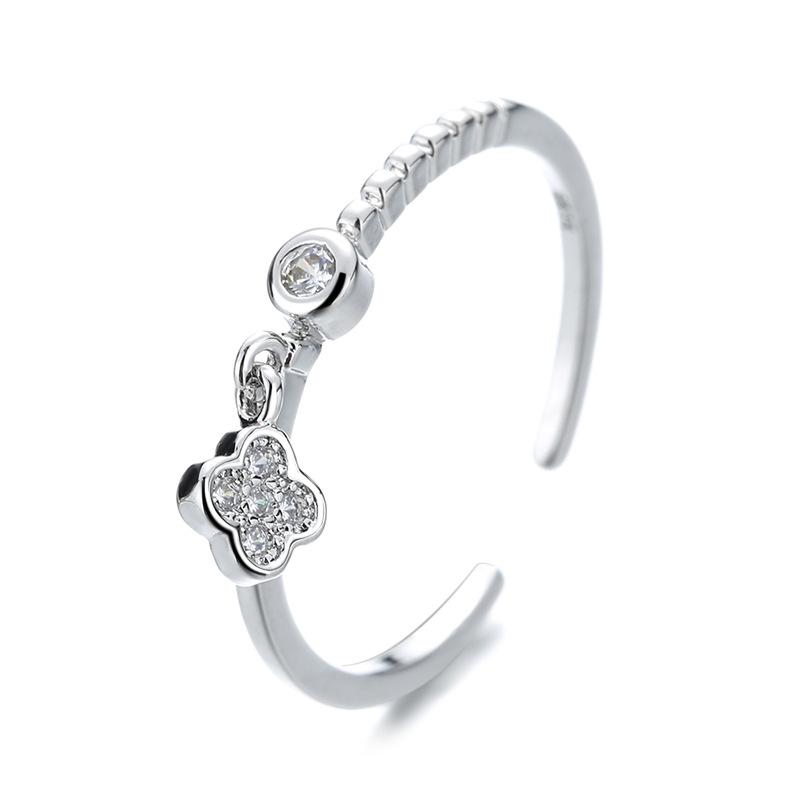 New Fashion Chain Rose Flowers Pendant Rings for Women Personality Zircon Opening Ring Anniversary Romance Jewelry resizable
New Fashion Chain Rose Flowers Pendant Rings for Women Personality Zircon Opening Ring Anniversary Romance Jewelry resizable