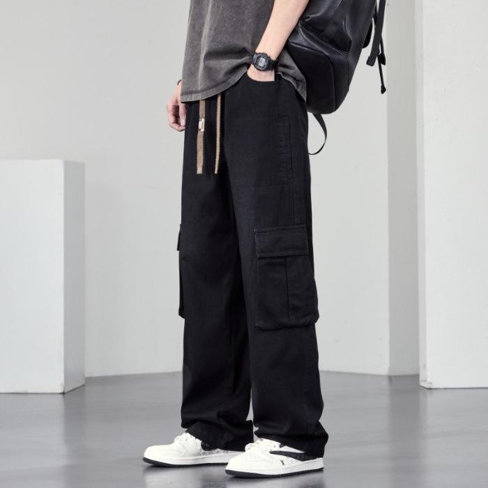 Новые весенне-летние рабочие джинсы с несколькими карманами для мужчин, прямые, свободные, больших размеров, мужская одежда 8XL чёрный
Новые весенне-летние рабочие джинсы с несколькими карманами для мужчин, прямые, свободные, больших размеров, мужская одежда 8XL чёрный