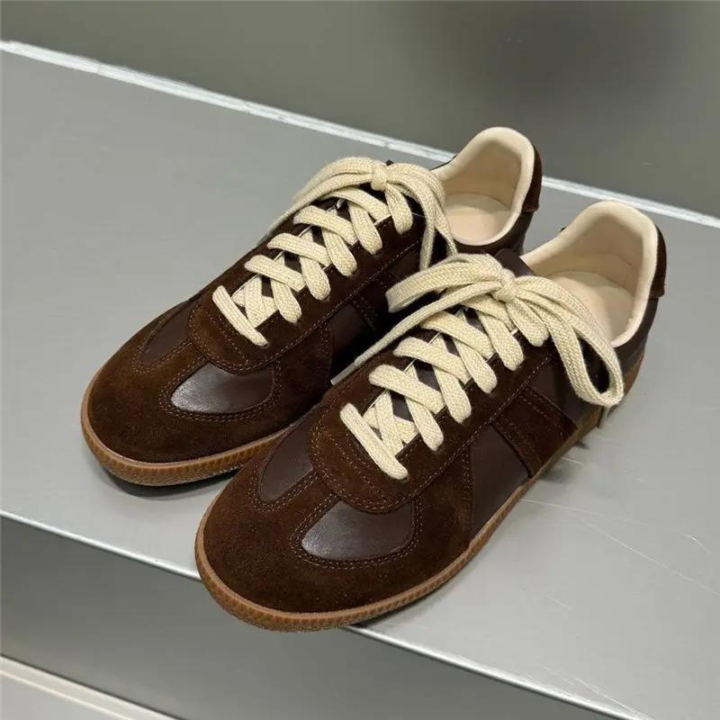 SyfIyno Fashion Cow Suede Leather Women Sneakers Yellow Pink Purple Lace Up Flat Sneakers Spring Summer Casual Shoes 35 шоколадний
SyfIyno Fashion Cow Suede Leather Women Sneakers Yellow Pink Purple Lace Up Flat Sneakers Spring Summer Casual Shoes 35 шоколадний