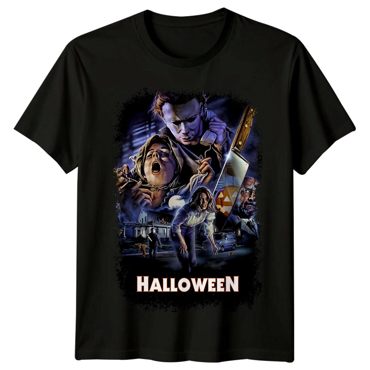 Halloween (1978) Movie Poster Inspired 100% Cotton T-shirt Mens Tees Top Retro 80s Tee S
Halloween (1978) Movie Poster Inspired 100% Cotton T-shirt Mens Tees Top Retro 80s Tee S