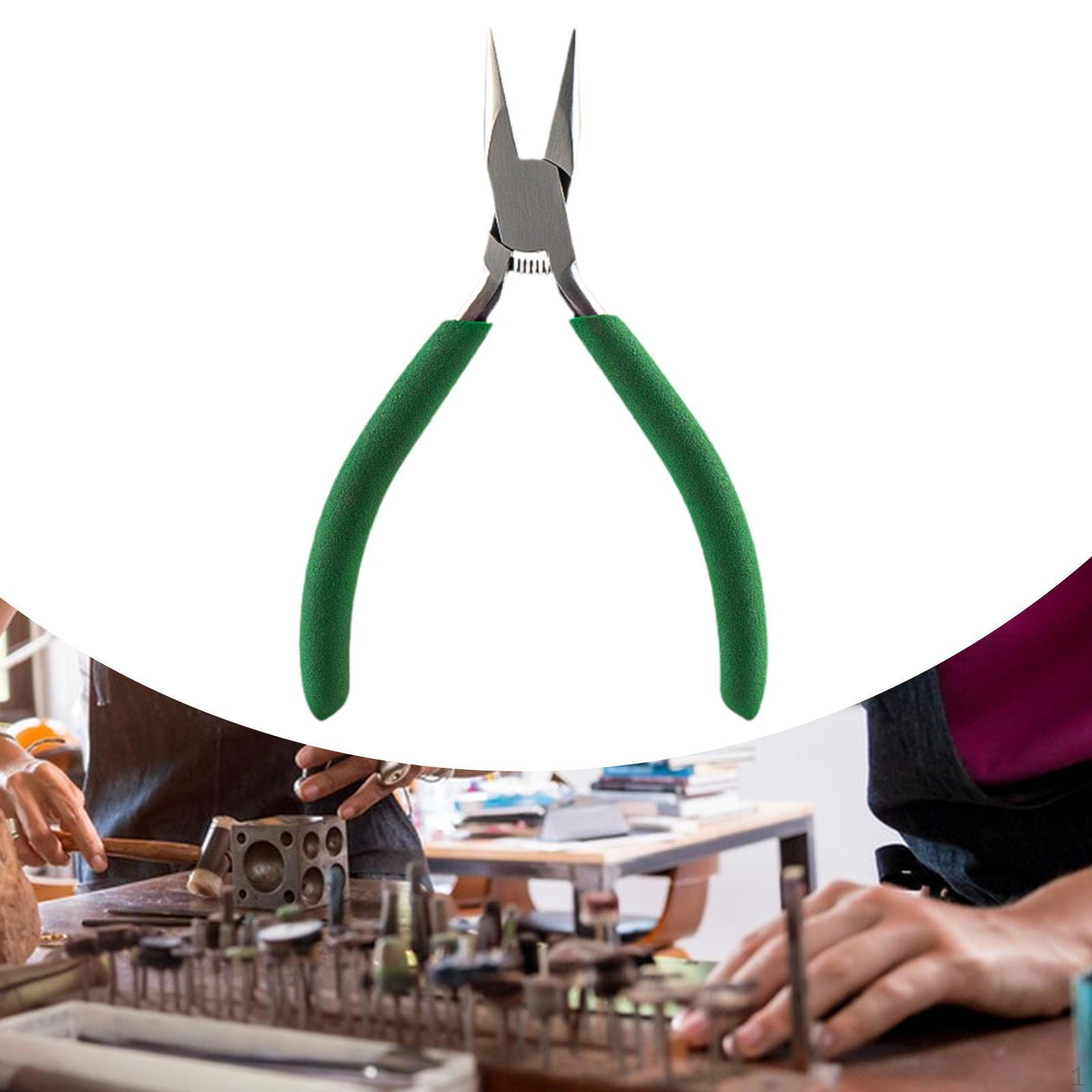 Jewelry Plier Making Comfort Grip Handle Multifunctional Smooth Jaw Wire Cutter for Long Nose Plier
Jewelry Plier Making Comfort Grip Handle Multifunctional Smooth Jaw Wire Cutter for Long Nose Plier