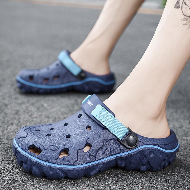 Men s shoes summer new sandals fashion hole shoes trend large size cool slippers casual beach shoes men 40
Men s shoes summer new sandals fashion hole shoes trend large size cool slippers casual beach shoes men 40