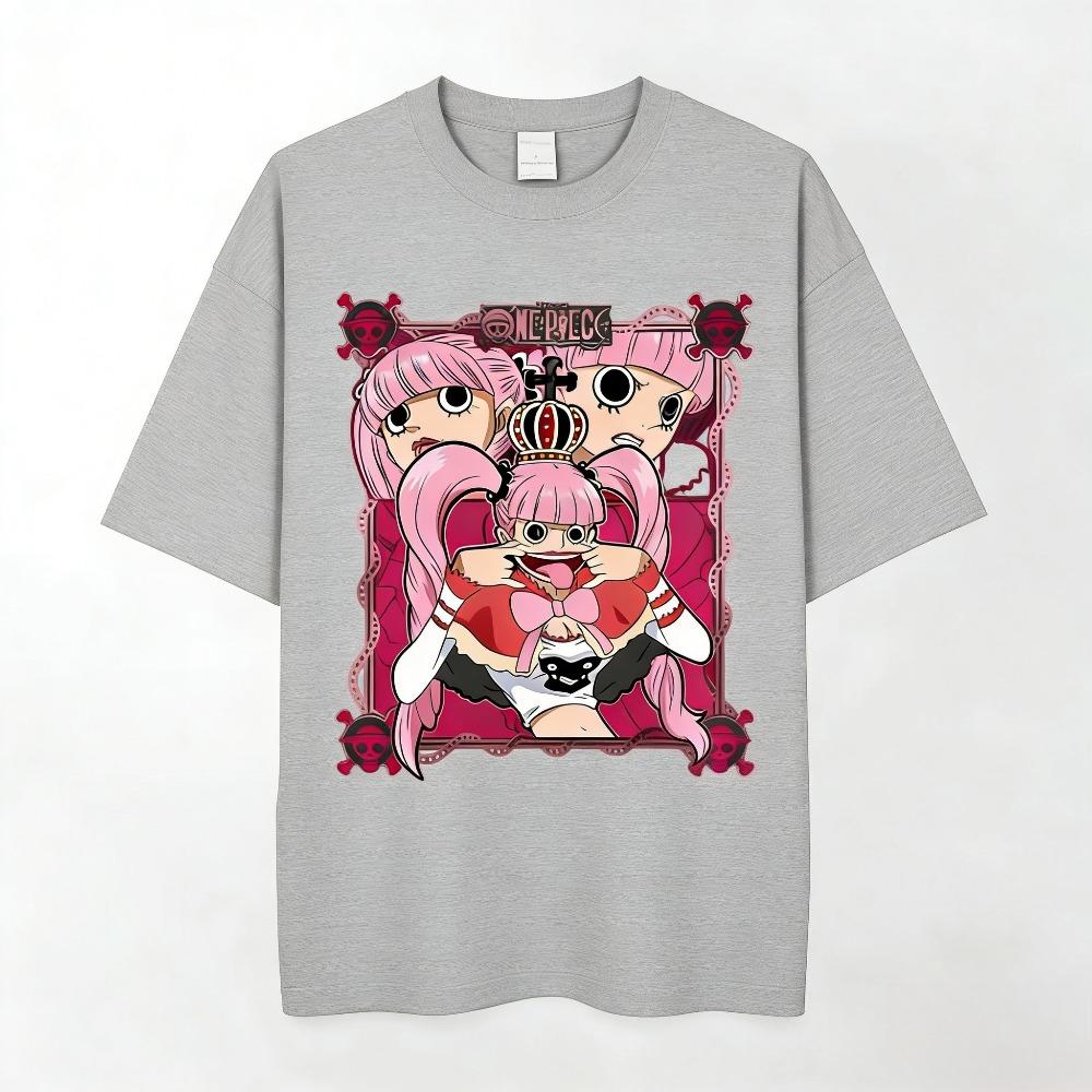 One Piece Perona Unisex Loose Tshirt 2026 Summer New Popular Anime Print American Trend Casual Parentchild Short Sleeved Top S
One Piece Perona Unisex Loose Tshirt 2026 Summer New Popular Anime Print American Trend Casual Parentchild Short Sleeved Top S