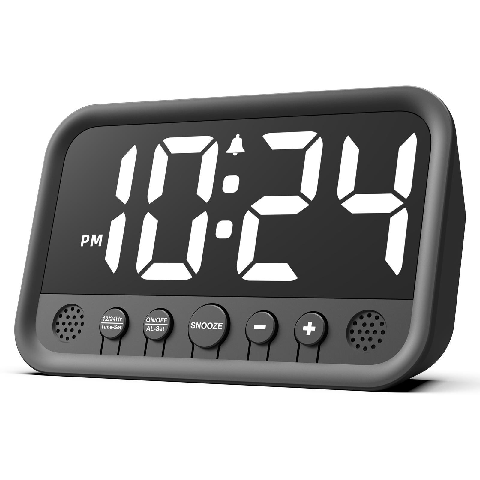 LLR104 Adjustable Volume Digital Alarm Clock USB Powered LED Display Desktop Clock with Snooze Function Green
LLR104 Adjustable Volume Digital Alarm Clock USB Powered LED Display Desktop Clock with Snooze Function Green
