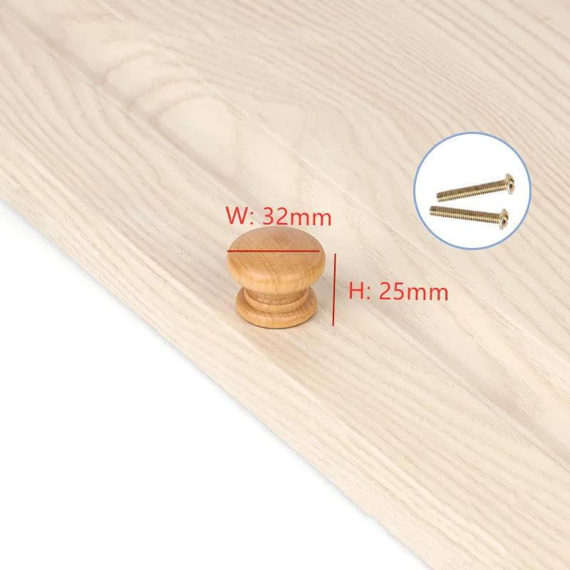 1pc Natural Wood Furniture Handle Kitchen Cabinet Door Handles Drawer Pulls Beech Wooden Handles for Furniture Hardware
1pc Natural Wood Furniture Handle Kitchen Cabinet Door Handles Drawer Pulls Beech Wooden Handles for Furniture Hardware
