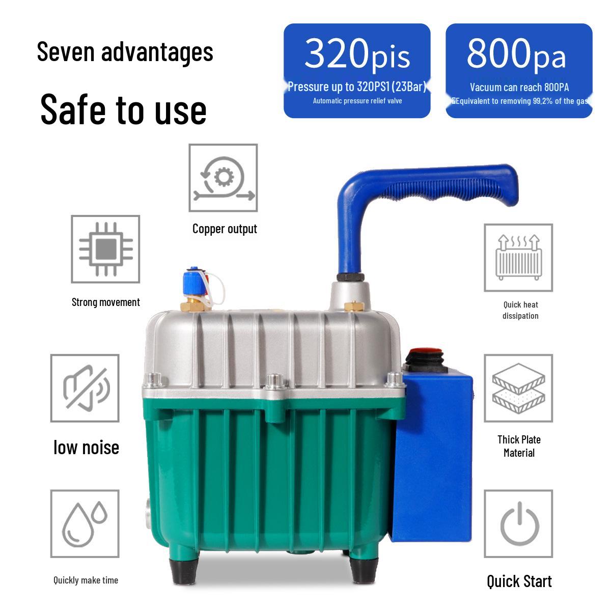 Taiyisi Dual-Use Vacuum Pump & Refrigerant Gauge for Car AC
Taiyisi Dual-Use Vacuum Pump & Refrigerant Gauge for Car AC