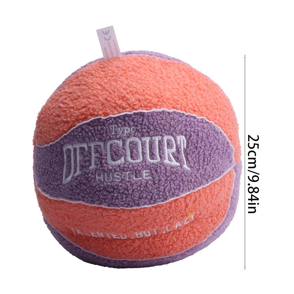 25CM Offcourt Basketball Plush Pillow Soft and Trendy Basketball Plush Toy Children Birthday Boyfriend Gifts Home Decoration
25CM Offcourt Basketball Plush Pillow Soft and Trendy Basketball Plush Toy Children Birthday Boyfriend Gifts Home Decoration