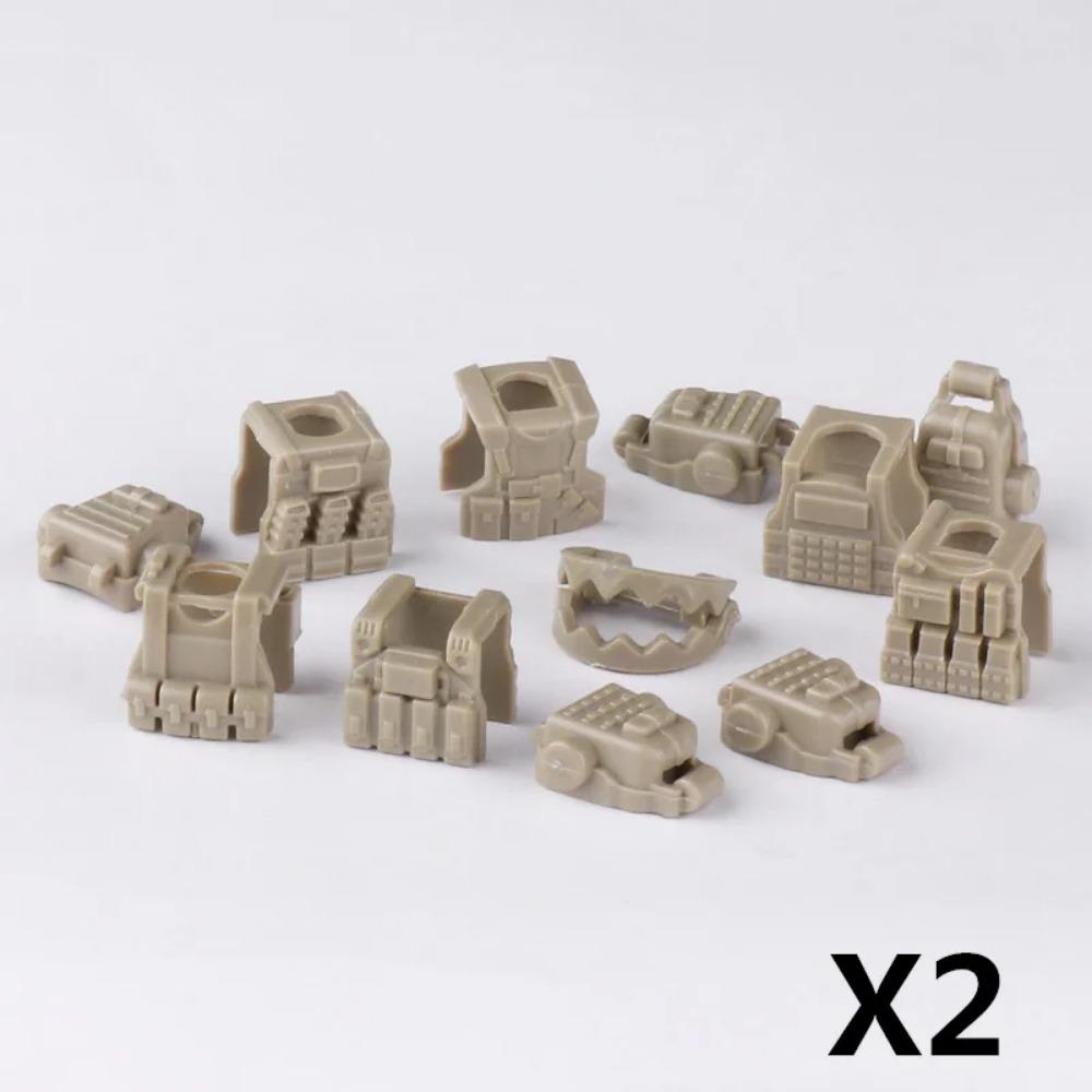 Аксессуары для военных времен Второй мировой войны, фигурка солдата, строительные блоки, Гатлинг, Барьер, Крепость, Рюкзак, Жилет, MOC, Армейские кирпичики, Игрушки для детей J097
Аксессуары для военных времен Второй мировой войны, фигурка солдата, строительные блоки, Гатлинг, Барьер, Крепость, Рюкзак, Жилет, MOC, Армейские кирпичики, Игрушки для детей J097