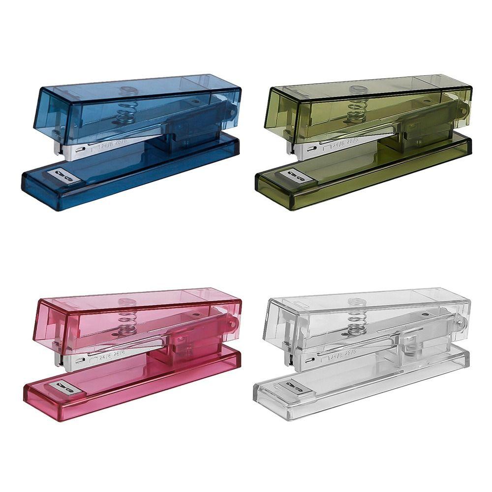 Effortless Long Stapler Transparent Heavy Duty Stapler High Quality Stapling Machine Office School рожевий
Effortless Long Stapler Transparent Heavy Duty Stapler High Quality Stapling Machine Office School рожевий
