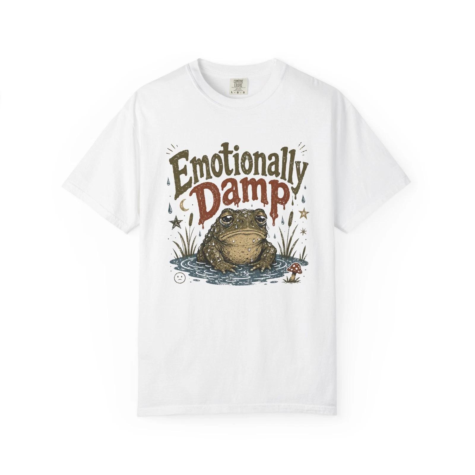 Emotionally Damp Frog T-T-Shirt | Humorous Frog Illustration L
Emotionally Damp Frog T-T-Shirt | Humorous Frog Illustration L