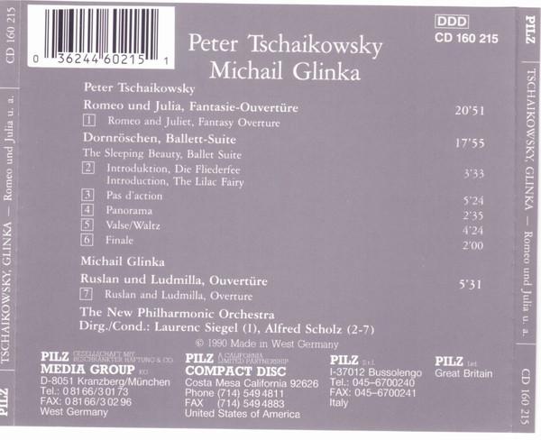 CD PETER TSCHAIKOWSKY, MICHAIL GLINKA - Vienna Master Series: Romeo and Jul CD160215 Pilz 1990 Europe Classical Used
CD PETER TSCHAIKOWSKY, MICHAIL GLINKA - Vienna Master Series: Romeo and Jul CD160215 Pilz 1990 Europe Classical Used