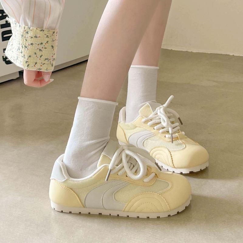 Retro German Training Shoes New Sports Shoes Breathable Shoes 35 світло-жовтого кольору
Retro German Training Shoes New Sports Shoes Breathable Shoes 35 світло-жовтого кольору