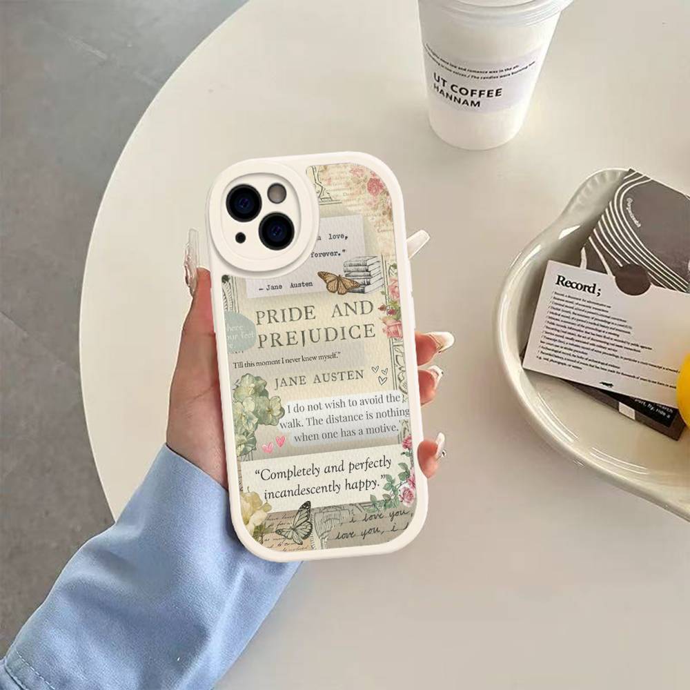 Pride And Prejudice Jane Austen Phone Cover For IPhone 11 12 13 14 15 16 Pro Max Mini Plus Soft Leather Case iPhone 16 plus
Pride And Prejudice Jane Austen Phone Cover For IPhone 11 12 13 14 15 16 Pro Max Mini Plus Soft Leather Case iPhone 16 plus