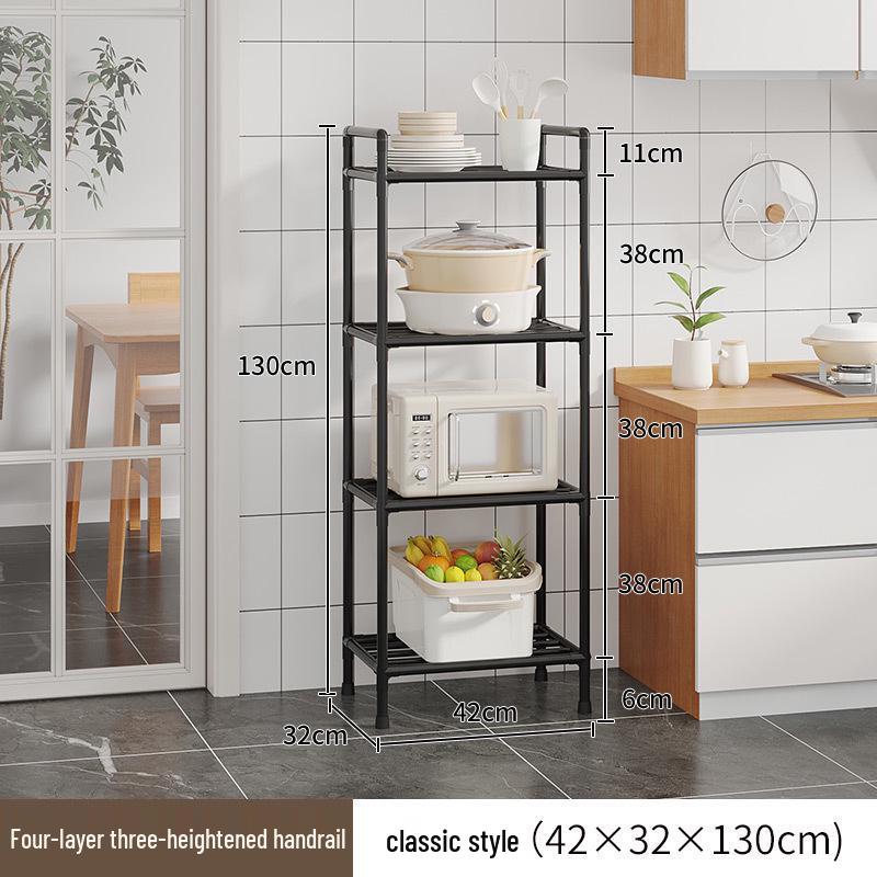 Multi-Layer Kitchen Storage Rack for Microwave and Rice Cooker
Multi-Layer Kitchen Storage Rack for Microwave and Rice Cooker