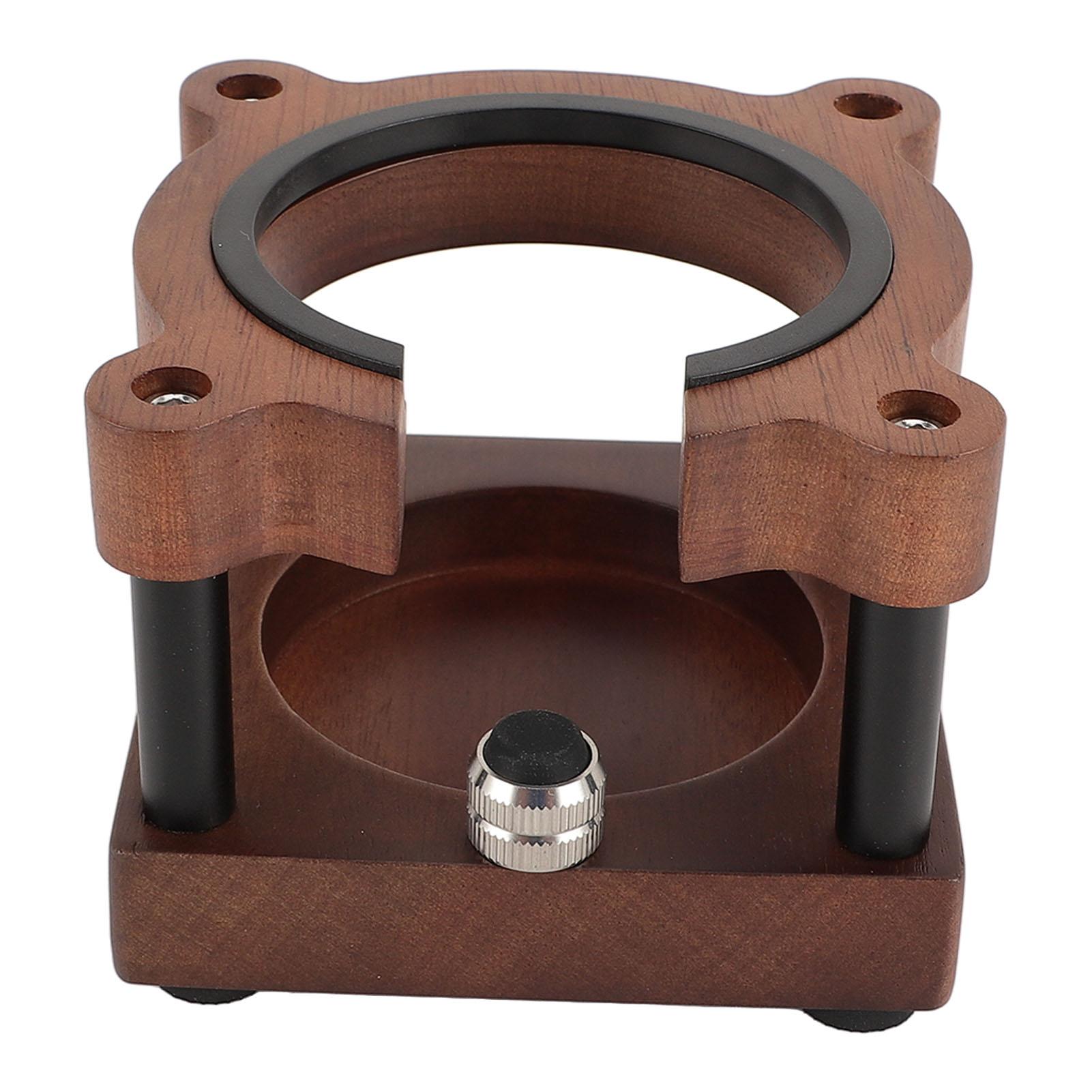Coffee Portafilter Holder Universal Prevent Slip Bear Shaped Wooden Coffee Tamper Stand for 51mm 53mm 58mm Portafilter
Coffee Portafilter Holder Universal Prevent Slip Bear Shaped Wooden Coffee Tamper Stand for 51mm 53mm 58mm Portafilter