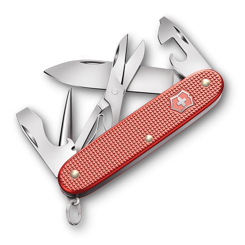 VICTORINOX Pioneer X ALOX Limited Edition 2025 Stone Red Swiss Army Knife, Multi-Function Knife for Outdoor Activities, Includes Scissors and a
VICTORINOX Pioneer X ALOX Limited Edition 2025 Stone Red Swiss Army Knife, Multi-Function Knife for Outdoor Activities, Includes Scissors and a