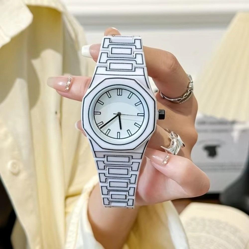 Silicone Strap Men s and Women s Quartz Watch Casual Wristwatch Fashion Sports Watch Unisex білий
Silicone Strap Men s and Women s Quartz Watch Casual Wristwatch Fashion Sports Watch Unisex білий