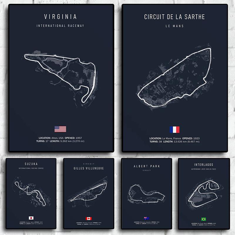 Темно-синий трек Art Works F1 Плакат Искусство украшения дома Плакат для украшения гостиной
Темно-синий трек Art Works F1 Плакат Искусство украшения дома Плакат для украшения гостиной