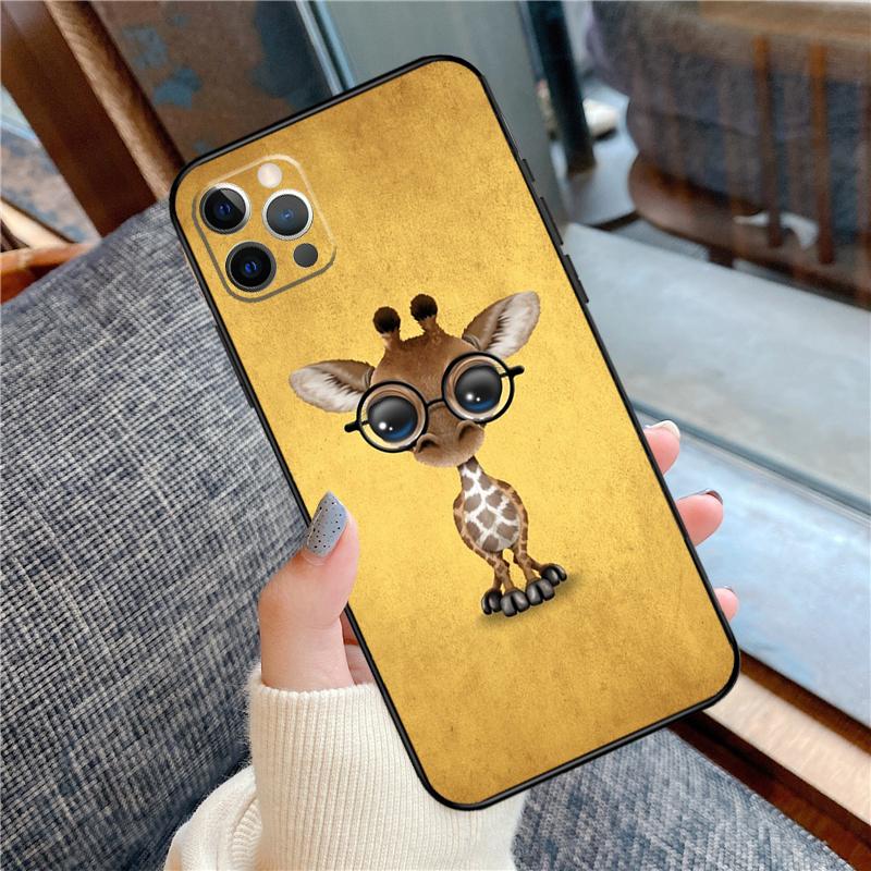 Cute Cartoon Giraffe Phone Case For iPhone 16 14 13 12 11 15 Pro Max 12 13 mini XR 15 16 Plus 16e Cover Shell iPhone 13
Cute Cartoon Giraffe Phone Case For iPhone 16 14 13 12 11 15 Pro Max 12 13 mini XR 15 16 Plus 16e Cover Shell iPhone 13