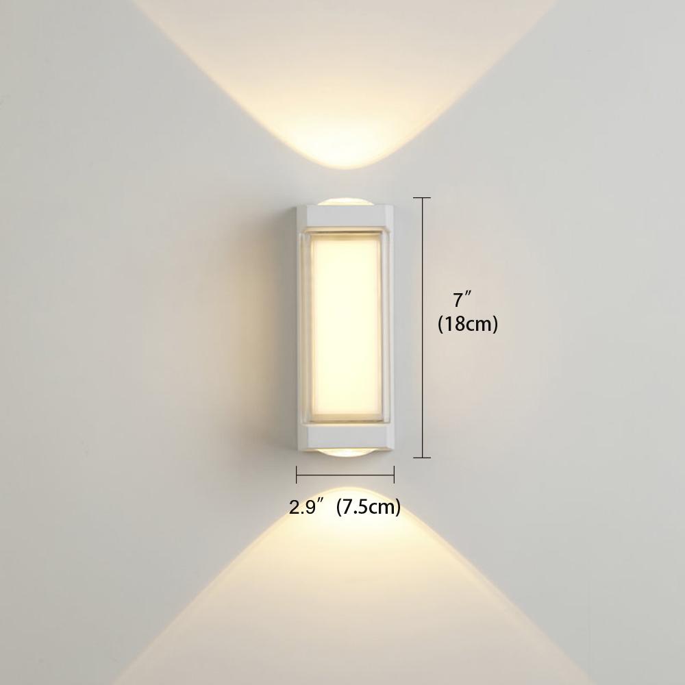 Светодиодный уличный настенный светильник IP65 водонепроницаемый наружное освещение крыльцо светильники балкон садовые светильники настенный светильник домашний декор AC85-265V Cold light
Светодиодный уличный настенный светильник IP65 водонепроницаемый наружное освещение крыльцо светильники балкон садовые светильники настенный светильник домашний декор AC85-265V Cold light