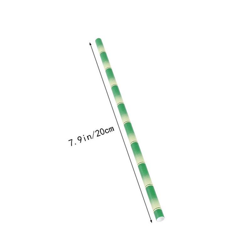25pcs/lot Green Bamboo Paper Straws Happy Birthday Wedding Decorative Event Tropical Party Supplies Drinking Straw
25pcs/lot Green Bamboo Paper Straws Happy Birthday Wedding Decorative Event Tropical Party Supplies Drinking Straw