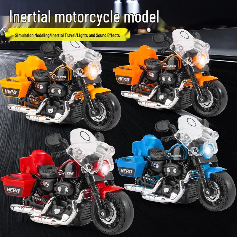Children s Toy Motorcycle: Boys Racing Model with Lights, Sounds, and Inertia for Kids
Children s Toy Motorcycle: Boys Racing Model with Lights, Sounds, and Inertia for Kids