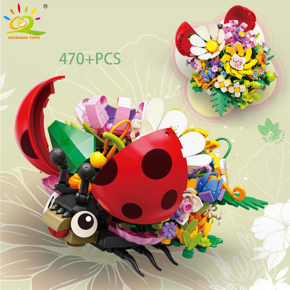 HUIQIBAO Moc Flower Insect Model Building Block Fly Bee Bouquet Plant Decoration City Construction Toy Kids Adult Romantic Gift NO BOX
HUIQIBAO Moc Flower Insect Model Building Block Fly Bee Bouquet Plant Decoration City Construction Toy Kids Adult Romantic Gift NO BOX