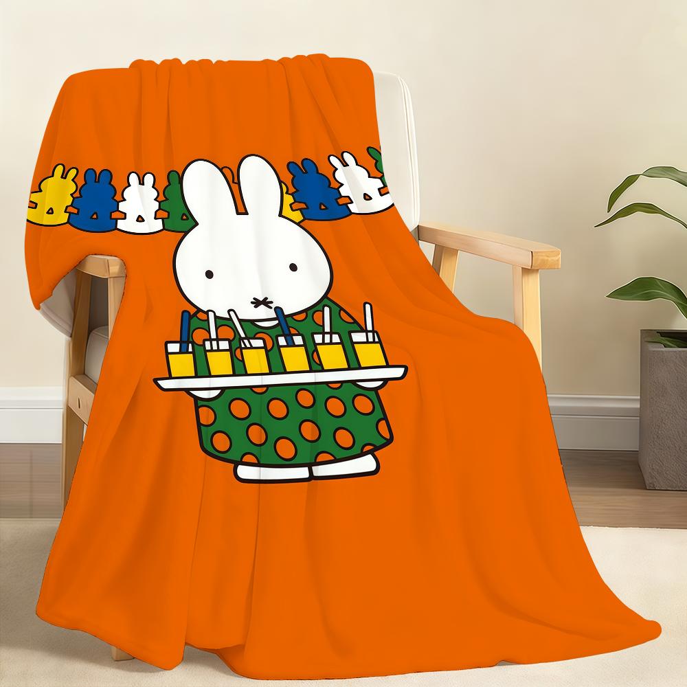 Kawaii M-Miffy Cute Blanket Soft Throw Blanket for Home Bedroom Bed Sofa Picnic Travel Office Rest Cover Blanket Gift 100x150cm
Kawaii M-Miffy Cute Blanket Soft Throw Blanket for Home Bedroom Bed Sofa Picnic Travel Office Rest Cover Blanket Gift 100x150cm