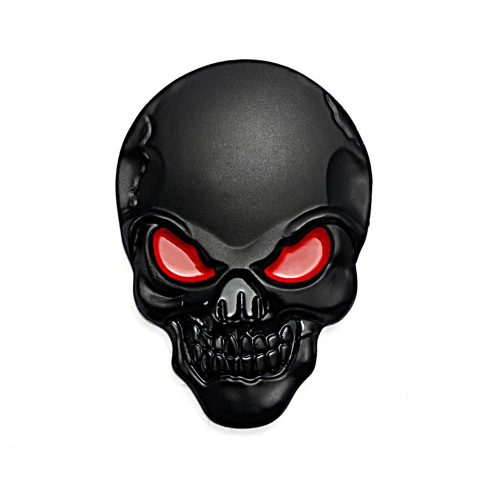 8x5.5cm Silver 3D 3M Skull Metal Auto Motorcycle Sticker Emblem Badge car styling For Ford Chevrolet Honda Hyundai Kia Focus VW
8x5.5cm Silver 3D 3M Skull Metal Auto Motorcycle Sticker Emblem Badge car styling For Ford Chevrolet Honda Hyundai Kia Focus VW