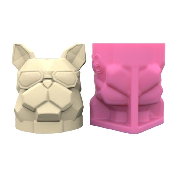 Flower Vase Molds Silicone Concrete Mold Bulldog Shape Succulent Planter Molds Silicone Texture Ornament Mould for Craft 1
Flower Vase Molds Silicone Concrete Mold Bulldog Shape Succulent Planter Molds Silicone Texture Ornament Mould for Craft 1
