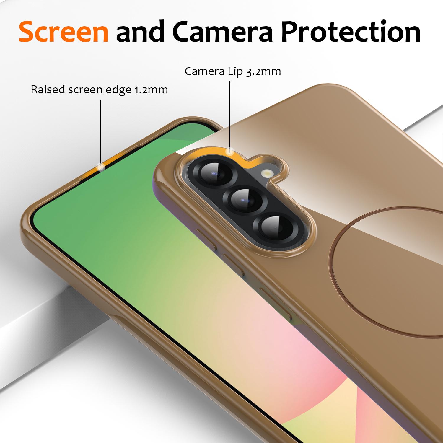 For Samsung Galaxy A26 5G Magnetic Case Compatible with MagSafe TPU Phone Back Cover with Lanyard White
For Samsung Galaxy A26 5G Magnetic Case Compatible with MagSafe TPU Phone Back Cover with Lanyard White