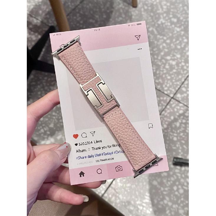 Ремешок из натуральной кожи премиум-класса для Apple Watch с магнитной застежкой H-типа, элегантная текстура под ящерицу, универсальная посадка для серий 9/8/7/6/5/4/3/2/1/SE,
Ремешок из натуральной кожи премиум-класса для Apple Watch с магнитной застежкой H-типа, элегантная текстура под ящерицу, универсальная посадка для серий 9/8/7/6/5/4/3/2/1/SE,