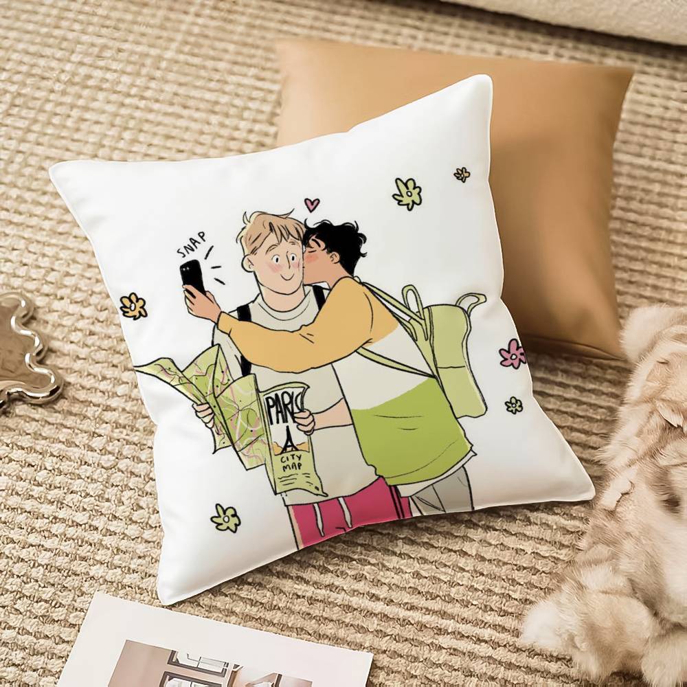 Cartoon H-HeartstopperS Pillow Case Anti-dustmite Invisible zipper Sofa Bed 12x12Inch
Cartoon H-HeartstopperS Pillow Case Anti-dustmite Invisible zipper Sofa Bed 12x12Inch