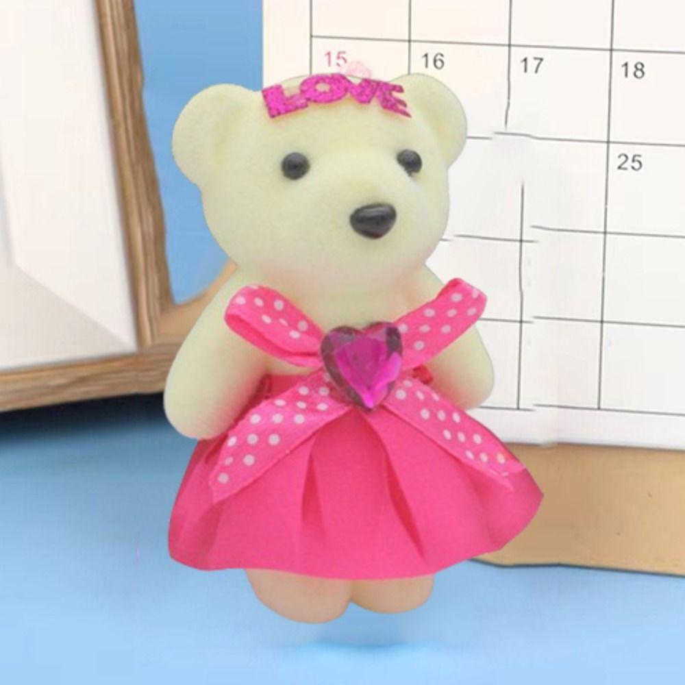 10pcs/set Foam Bear Bear Plush Foam Toys Plush Doll Cartoon Bouquet Doll Valentine s Day рожевий червоний колір
10pcs/set Foam Bear Bear Plush Foam Toys Plush Doll Cartoon Bouquet Doll Valentine s Day рожевий червоний колір