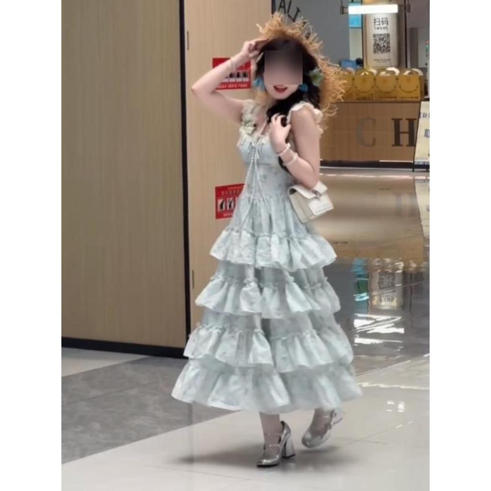 Наденьте розовое цветочное платье для женской летней красоты, пышное длинное платье, пляжный отпуск, талия, юбка-торт XL- (recommended 110-60kg) синий
Наденьте розовое цветочное платье для женской летней красоты, пышное длинное платье, пляжный отпуск, талия, юбка-торт XL- (recommended 110-60kg) синий