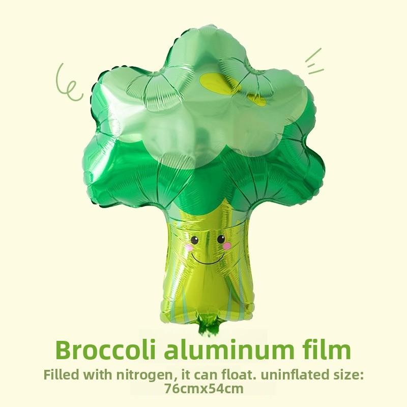 Воздушные шары из алюминиевой фольги в форме фруктов и овощей, фотореквизит, украшение для мероприятия, украшение для тематической вечеринки в честь дня рождения Cartoon broccoli
Воздушные шары из алюминиевой фольги в форме фруктов и овощей, фотореквизит, украшение для мероприятия, украшение для тематической вечеринки в честь дня рождения Cartoon broccoli