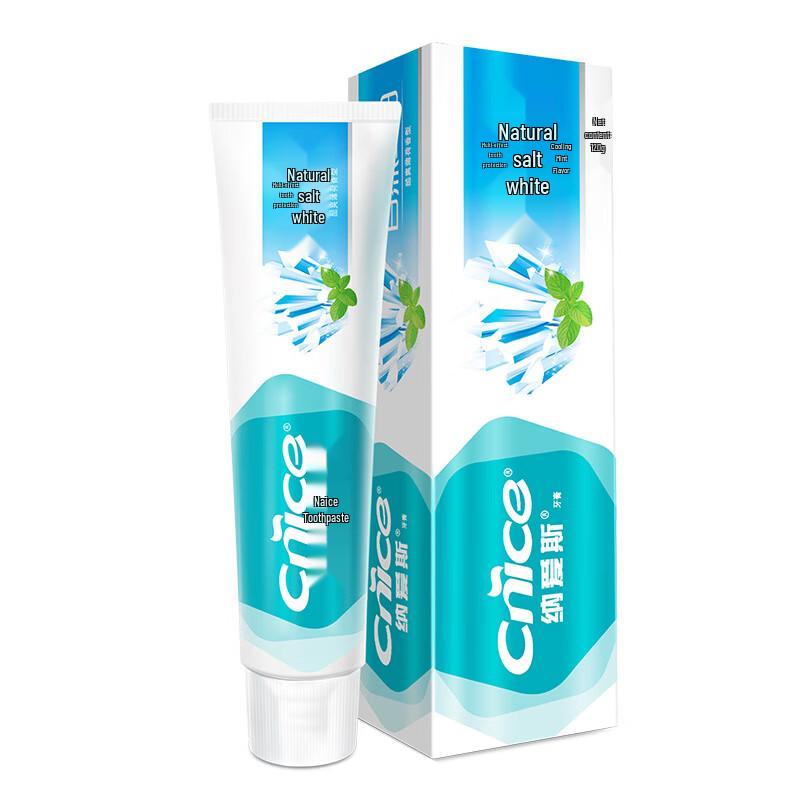 NICE White Salt Peppermint Toothpaste
NICE White Salt Peppermint Toothpaste