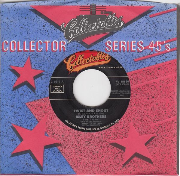 7inch Record ISLEY BROTHERS CHUCK JACKSON Twist And Shout I Wake Up Crying PV15866 Collectables US SoulFunk Used
7inch Record ISLEY BROTHERS CHUCK JACKSON Twist And Shout I Wake Up Crying PV15866 Collectables US SoulFunk Used