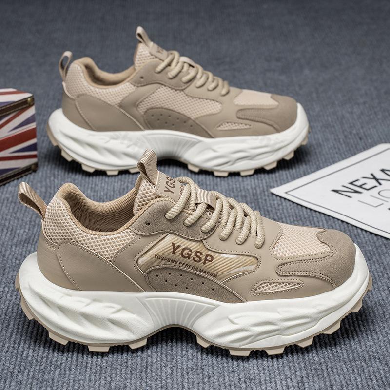 Fashion 2025 Spring New Men s Fashion Trend Casual Shoes Mesh Breathable Comfortable Versatile Shoes Thick Sole Non slip Chunky sneakers 39 хаки
Fashion 2025 Spring New Men s Fashion Trend Casual Shoes Mesh Breathable Comfortable Versatile Shoes Thick Sole Non slip Chunky sneakers 39 хаки
