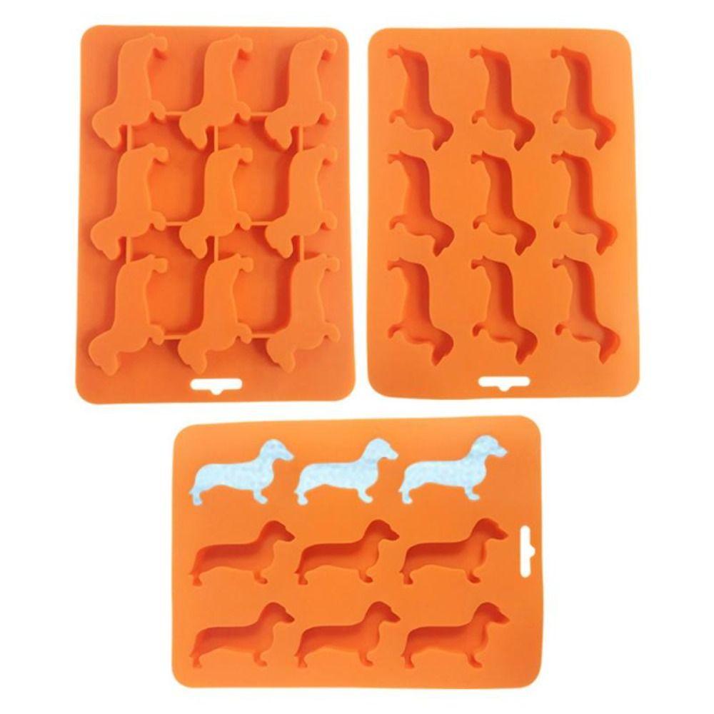 3D DIY Easy Release Dachshund Shaped Silicone Ice Cube Tray Baking Tool Ice Mold Cake Mould помаранчевий
3D DIY Easy Release Dachshund Shaped Silicone Ice Cube Tray Baking Tool Ice Mold Cake Mould помаранчевий