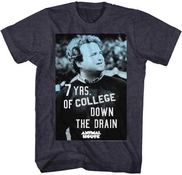 Animal House Movie 7 Years Of College Down The Drain Men s T Shirt Unisex T-Shirt S
Animal House Movie 7 Years Of College Down The Drain Men s T Shirt Unisex T-Shirt S