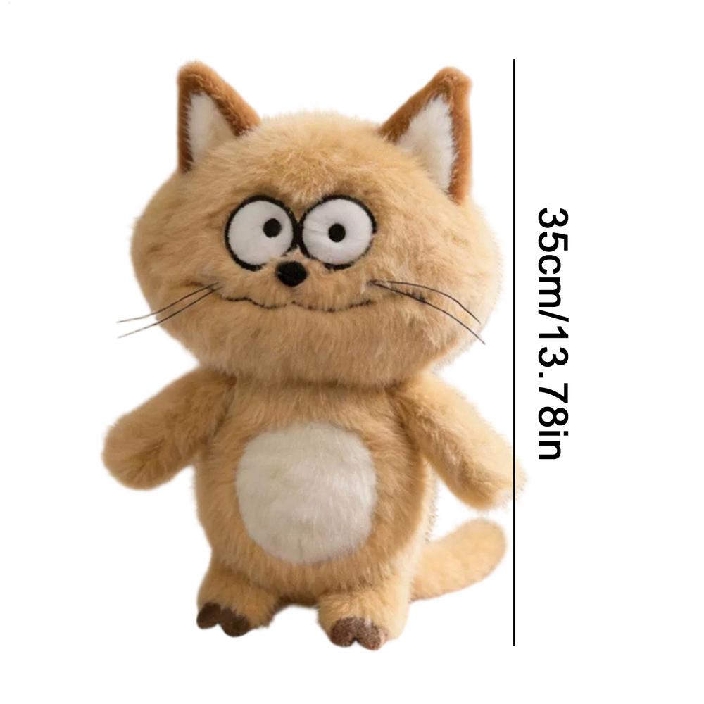 Plush Animal Cat Dolls Soft Cuddly Home Decor Cat Plush Toy for Sofa for Living Room Bedroom Shelf Study Nursery Kid Boy Girls
Plush Animal Cat Dolls Soft Cuddly Home Decor Cat Plush Toy for Sofa for Living Room Bedroom Shelf Study Nursery Kid Boy Girls