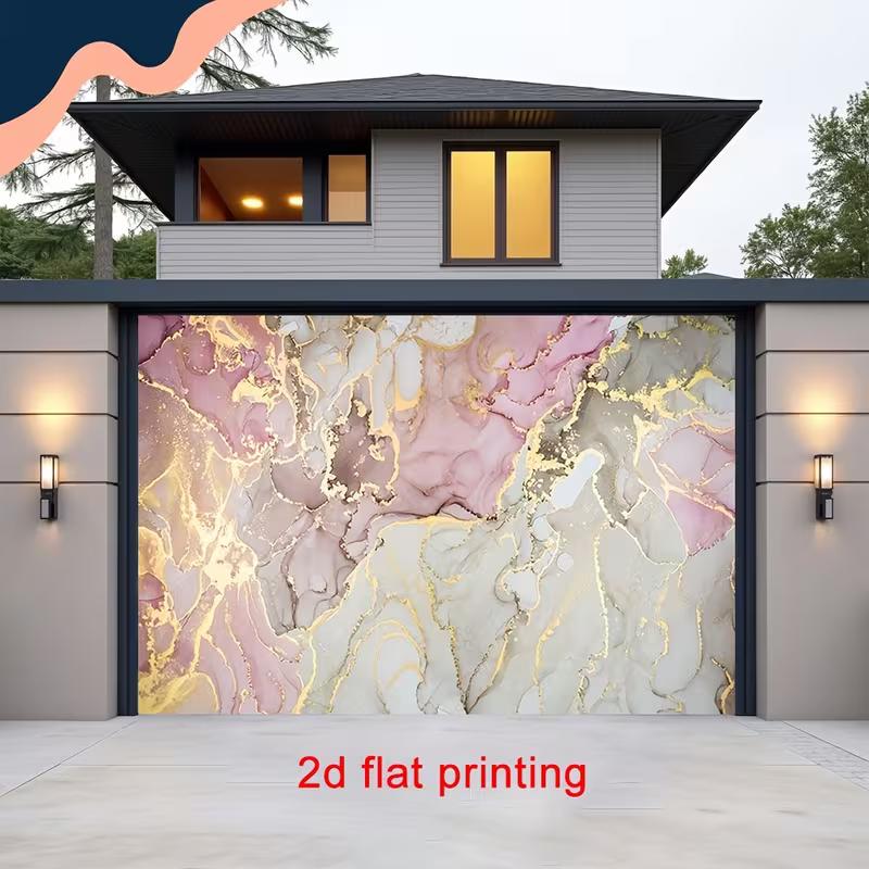 2D Watercolor Pink Gold Marble Garage Door Backdrop Banner 47.2x31.5inch/120*80cm
2D Watercolor Pink Gold Marble Garage Door Backdrop Banner 47.2x31.5inch/120*80cm
