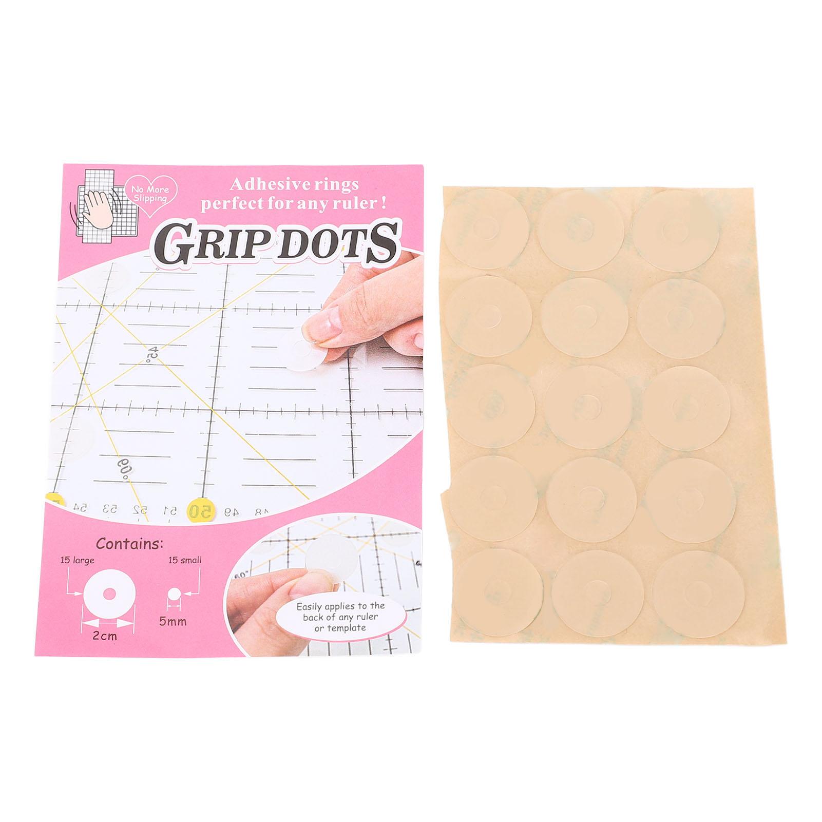 30PCS Non Slip Silicone Grips for Quilt Templates Transparent Adhesive Backing Ruler Grip Rings
30PCS Non Slip Silicone Grips for Quilt Templates Transparent Adhesive Backing Ruler Grip Rings