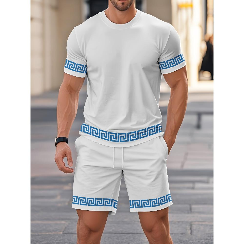 Men s 3D Printed Polyester Short Sleeved Shorts Set, Fashionable Casual Breathable Set 4XL
Men s 3D Printed Polyester Short Sleeved Shorts Set, Fashionable Casual Breathable Set 4XL