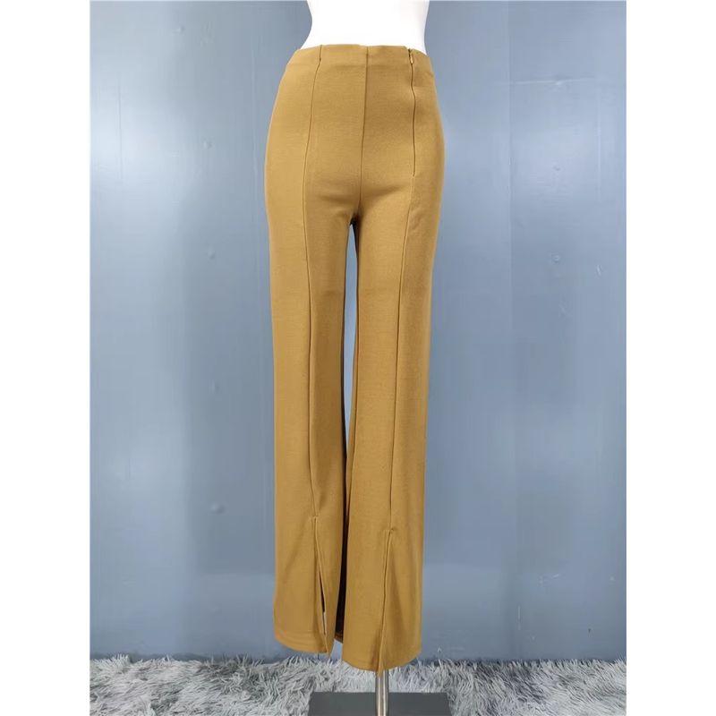 Foreign Trade French style Versatile Spring and Summer New High Waist Slimming Split Royal Sister Personal Leisure Commuter Black Flared Trousers Khaki 2XL
Foreign Trade French style Versatile Spring and Summer New High Waist Slimming Split Royal Sister Personal Leisure Commuter Black Flared Trousers Khaki 2XL