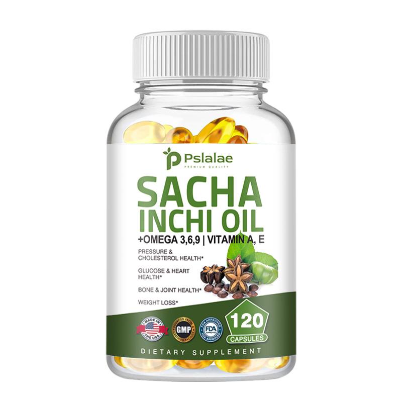 Pslalae Premium Inca Inchi Oil Softgels, 550 mg per serving, lowers cholesterol, beneficial for joints and bone health, easily absorbed. 120
Pslalae Premium Inca Inchi Oil Softgels, 550 mg per serving, lowers cholesterol, beneficial for joints and bone health, easily absorbed. 120