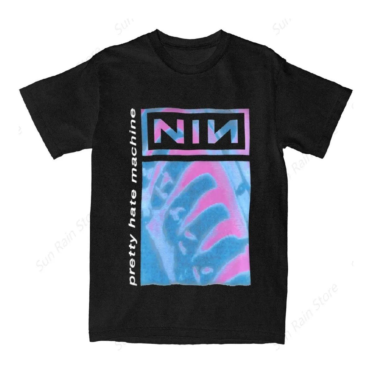 Men Women NIN Nine Inch Nails Shirts Apparel Amazing Pure Cotton Pretty Hate Machine T Shirt Top Tee Clothes Unique XXXXXL чорний
Men Women NIN Nine Inch Nails Shirts Apparel Amazing Pure Cotton Pretty Hate Machine T Shirt Top Tee Clothes Unique XXXXXL чорний